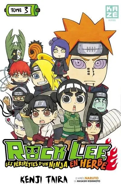 Rock Lee - Les péripéties d'un ninja en herbe. Tome 3