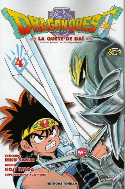Dragon Quest - La quête de Daï Tome 4 L'assemblée des six légats ?!