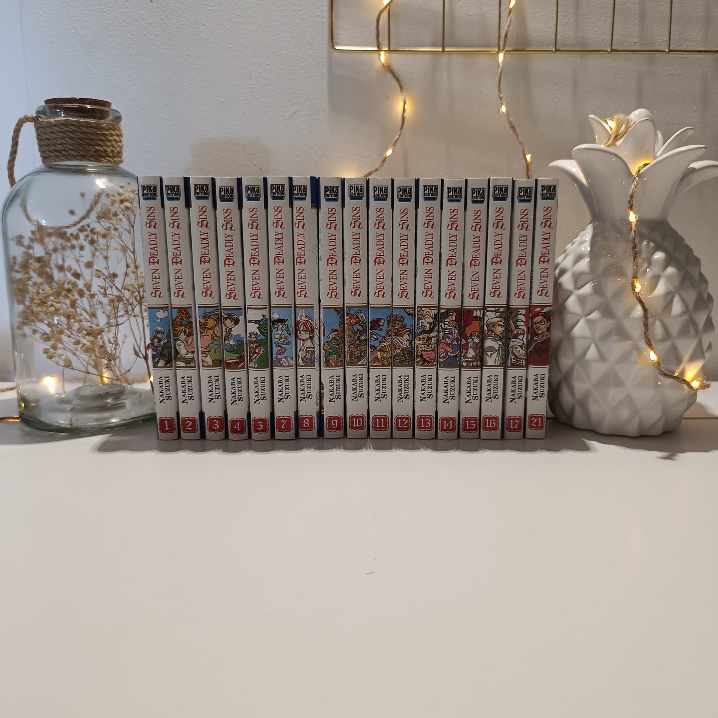 Manga seven deadly sins tomes 1 Ă 17 + le 21