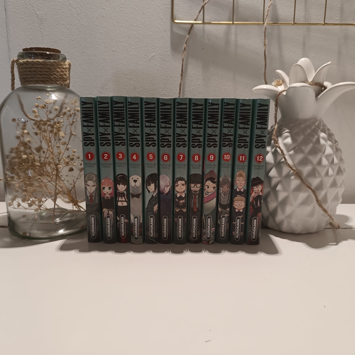 Manga Spy x family tomes 1 Ă 12