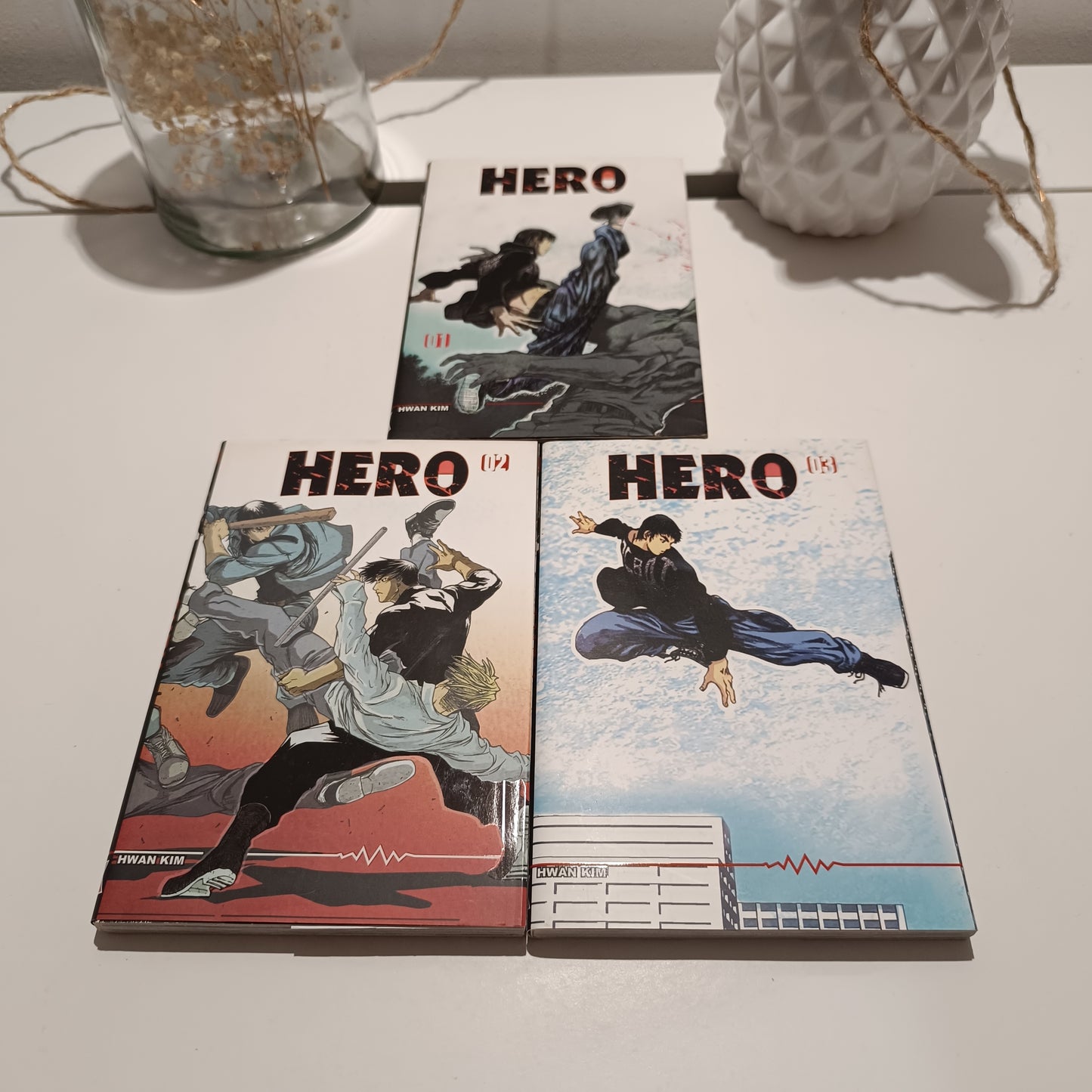 Manga Héro tomes 1 à 3