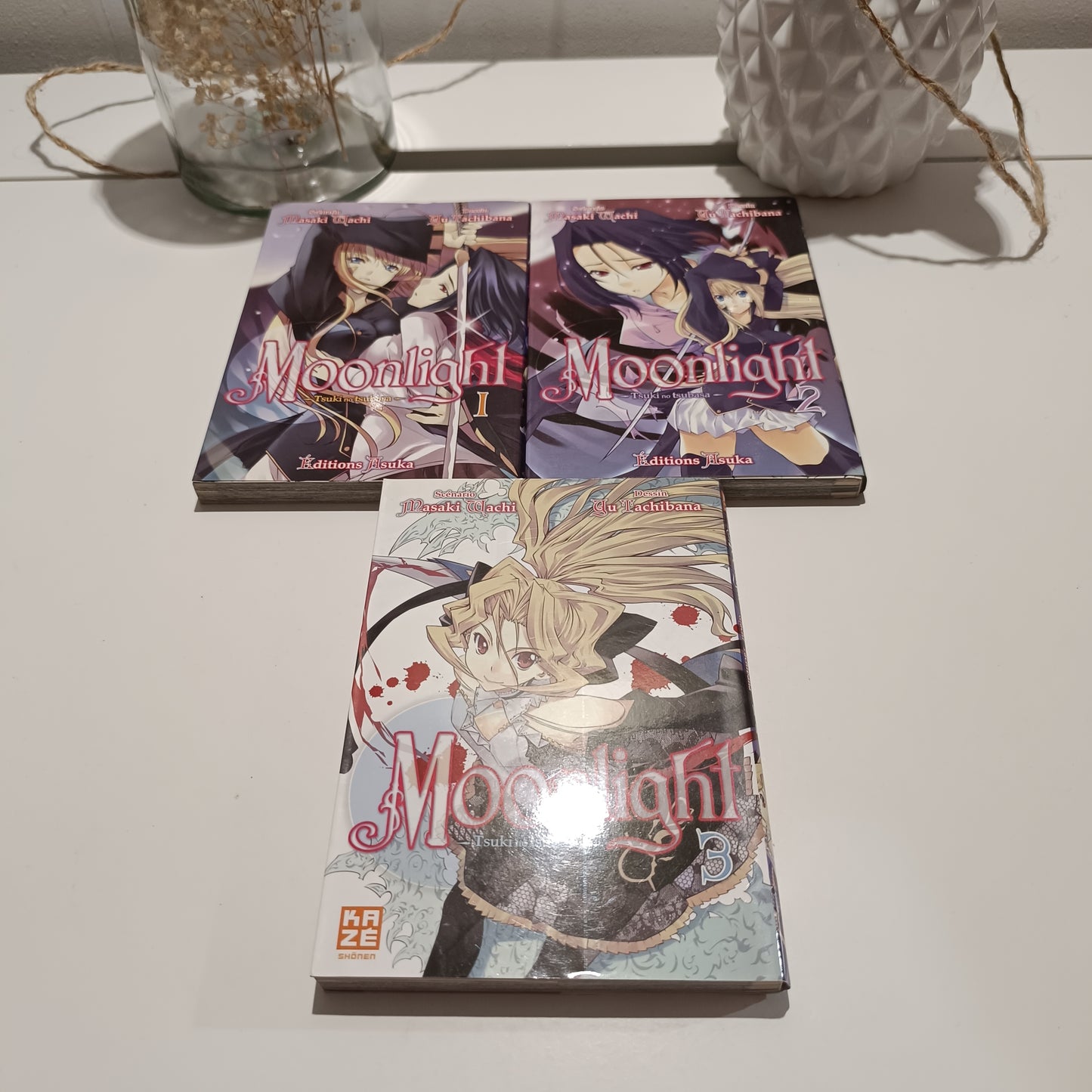 Manga Moonlight tomes 1 Ă 3