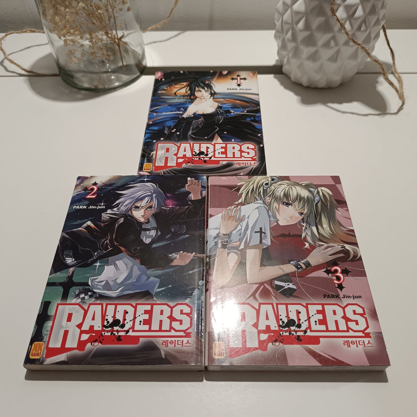 Manga raiders tomes 1 Ă 3