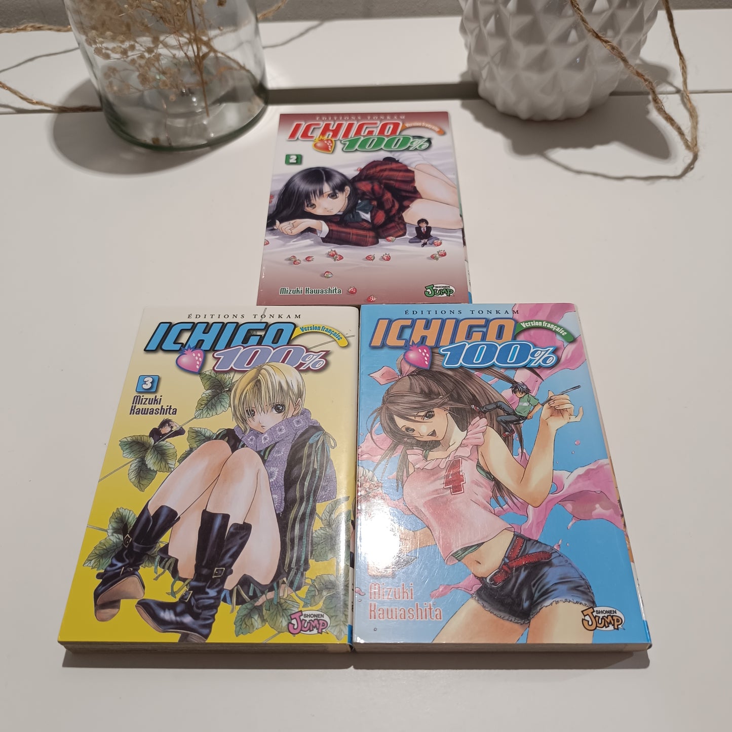 Manga Ichigo 100% tomes 2 Ă 4