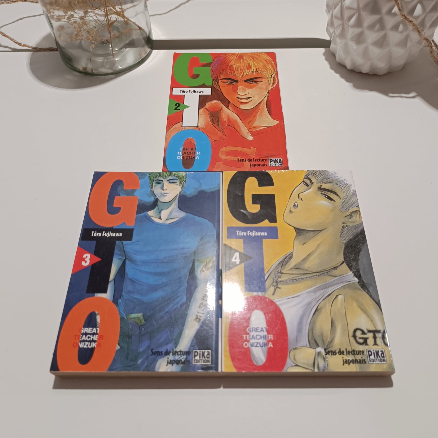 Manga GTO tomes 1 Ă 3