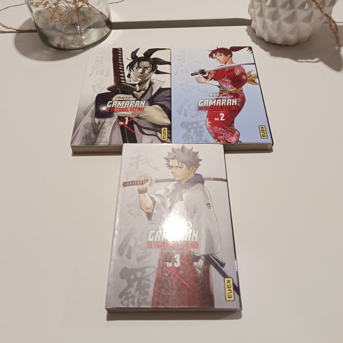 Manga gamaran le tournoi ultime tomes 1 Ă 3