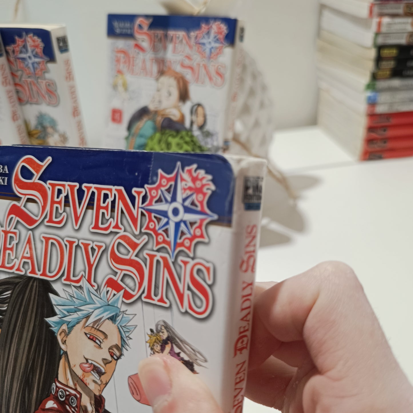 Manga seven deadly sins tomes 1 Ă 4