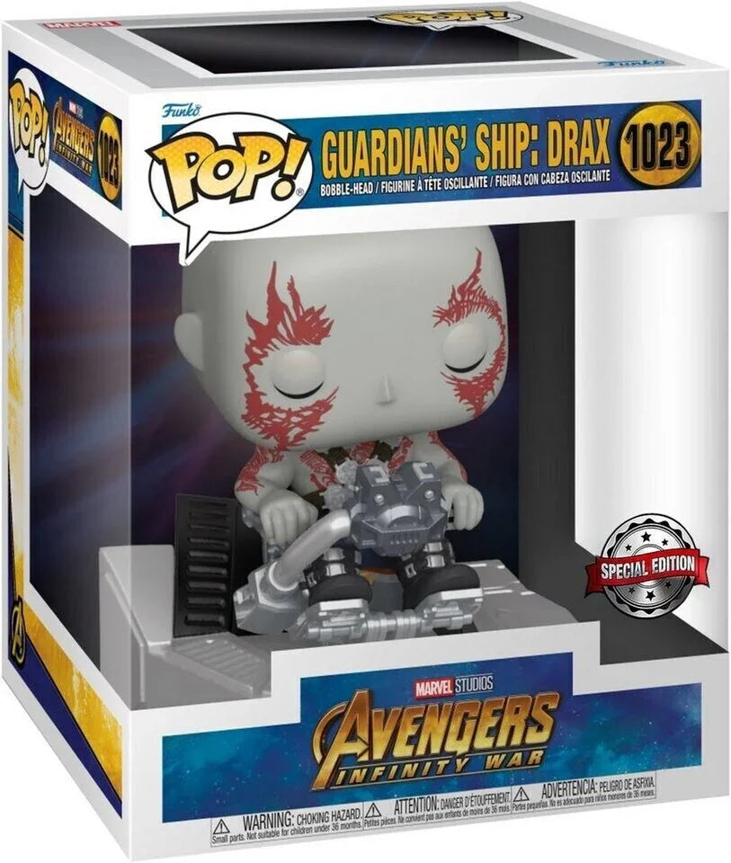 Funko Pop! Avengers Infinity War Guardians' Ship Drax SP 1023