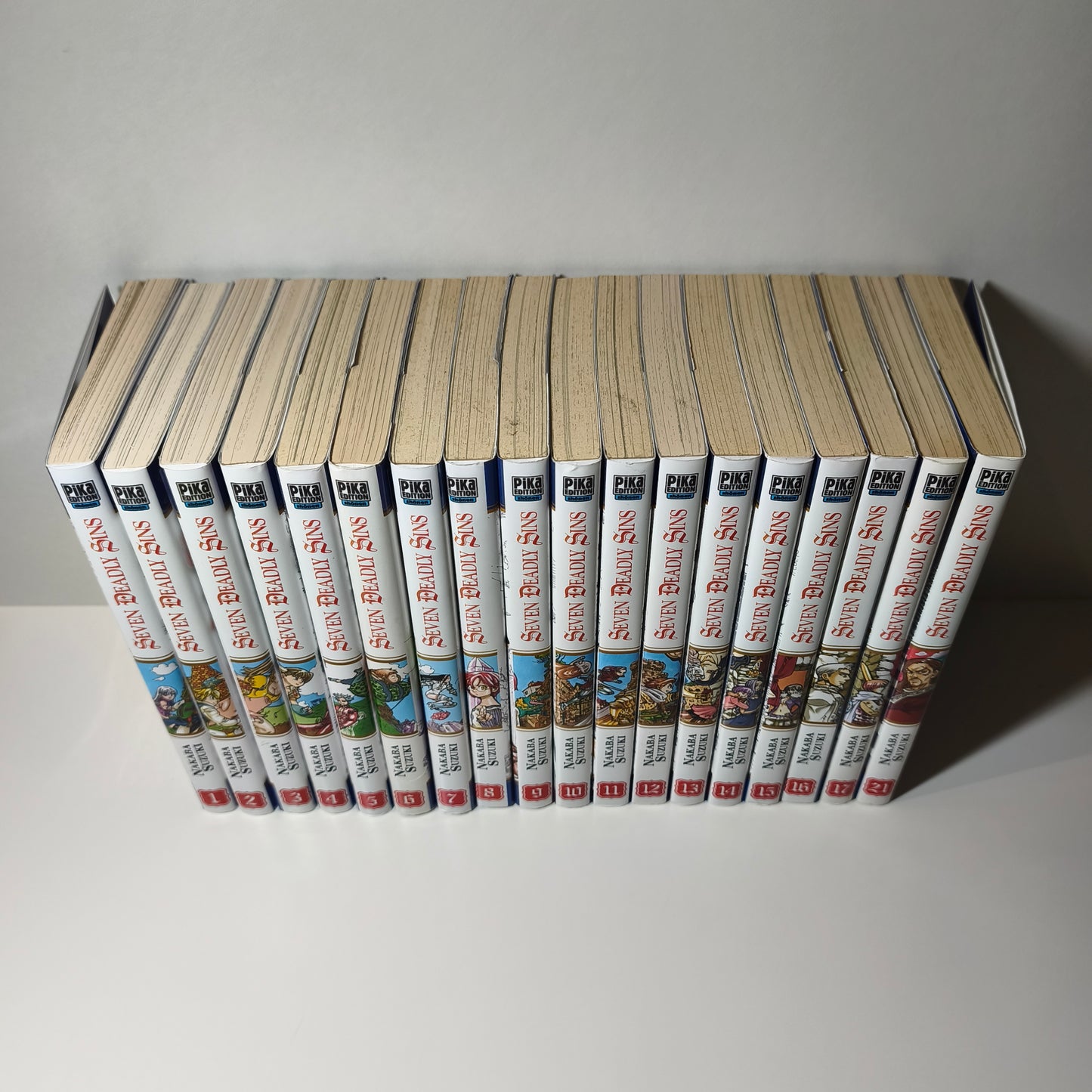 Manga seven deadly sins - tomes 1 à 17 + le 21