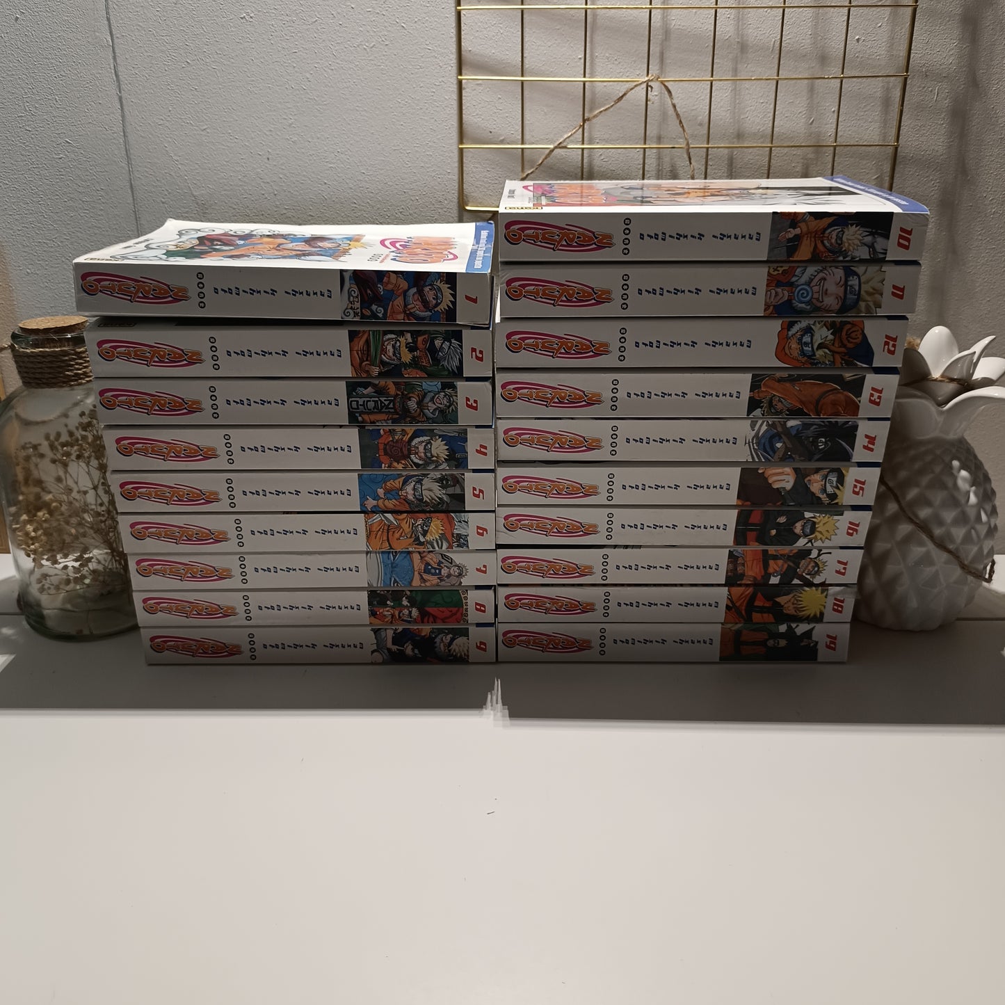 Manga Naruto hachette 1 Ă 19