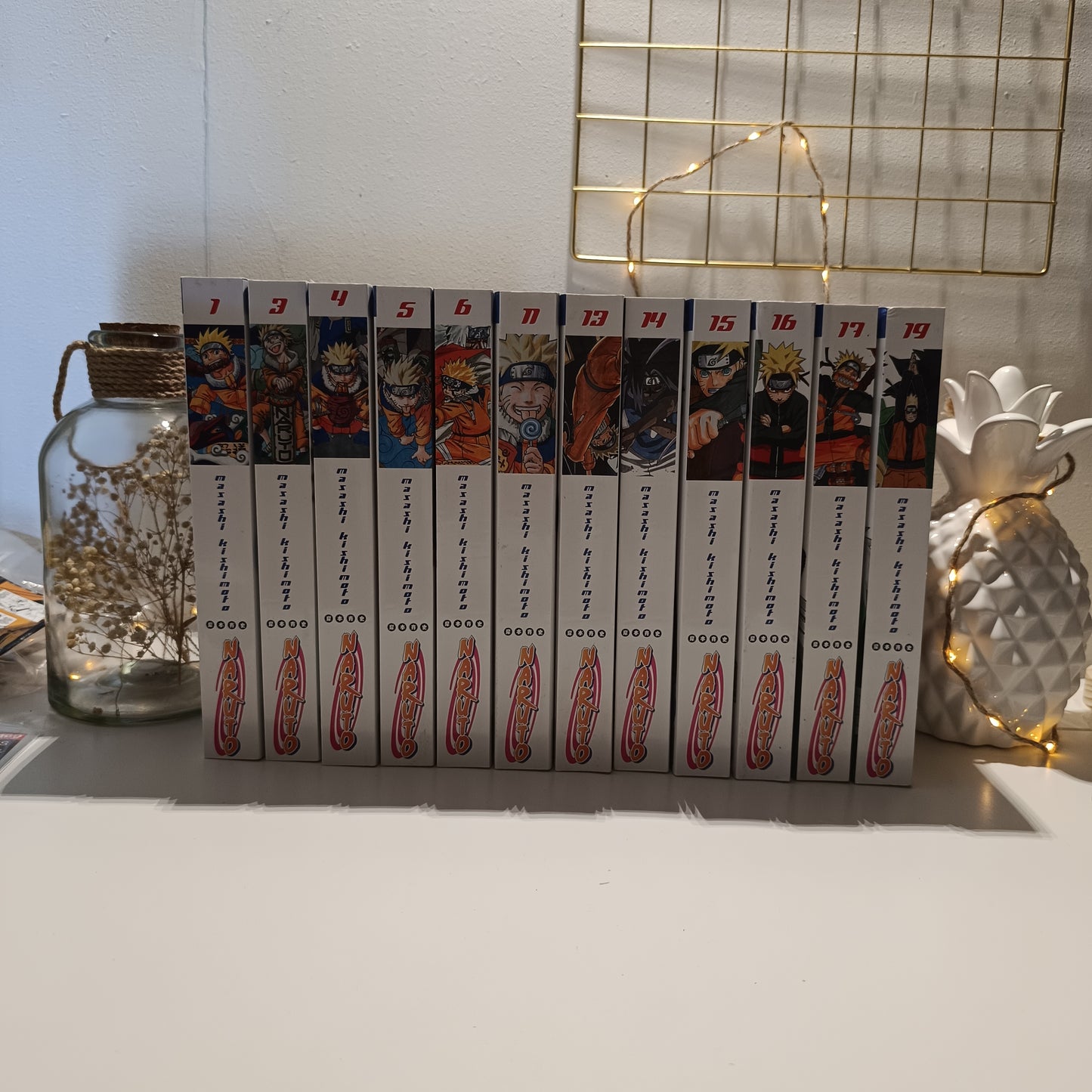 Manga Naruto édition hachette 12 volumes