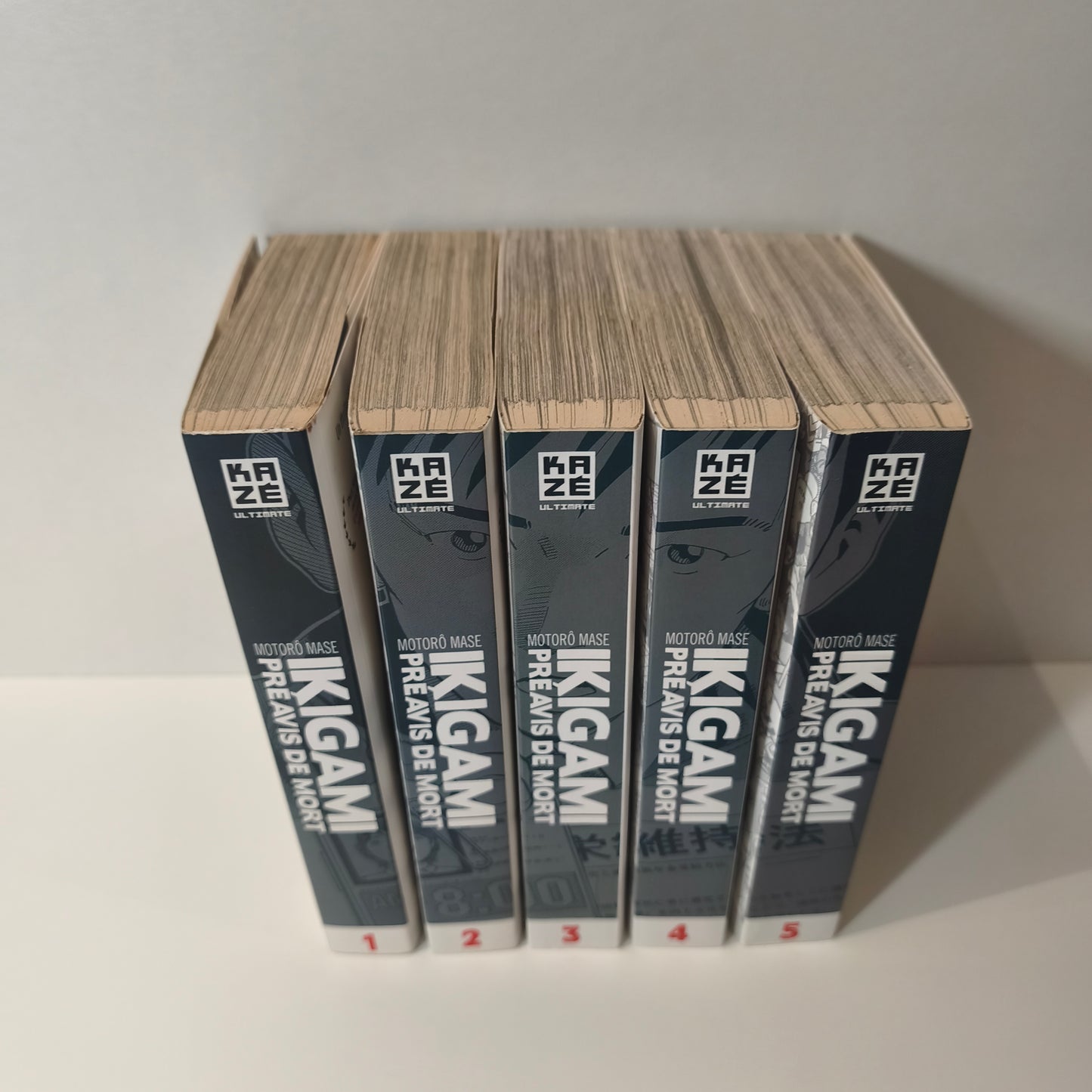 Manga Ikigami édition double - tomes 1 à 5 ( intégrale )