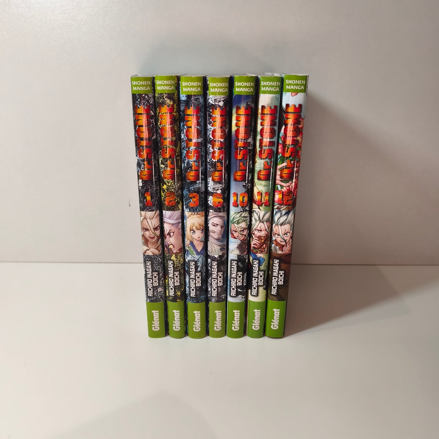 Manga - Dr stone - Tomes 1/2/3/6/10/11 et 12