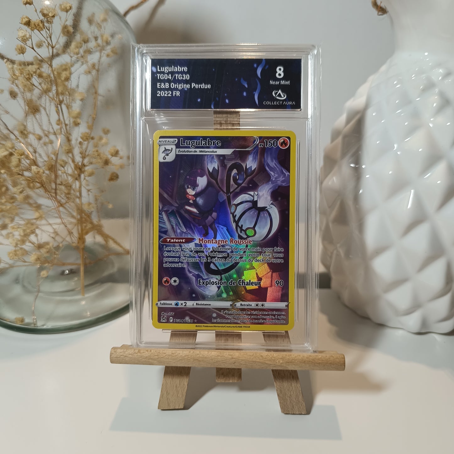 Pokémon - Carte lugulabre origine perdue - Collectaura 8 ( Near Mint )