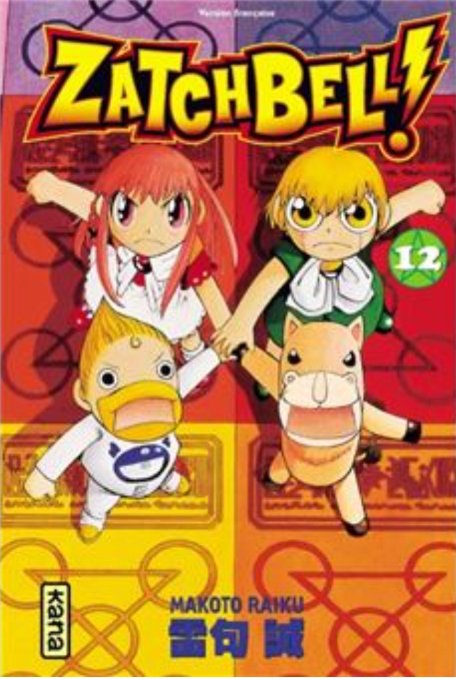 Manga - Zatchbell - Tome 12
