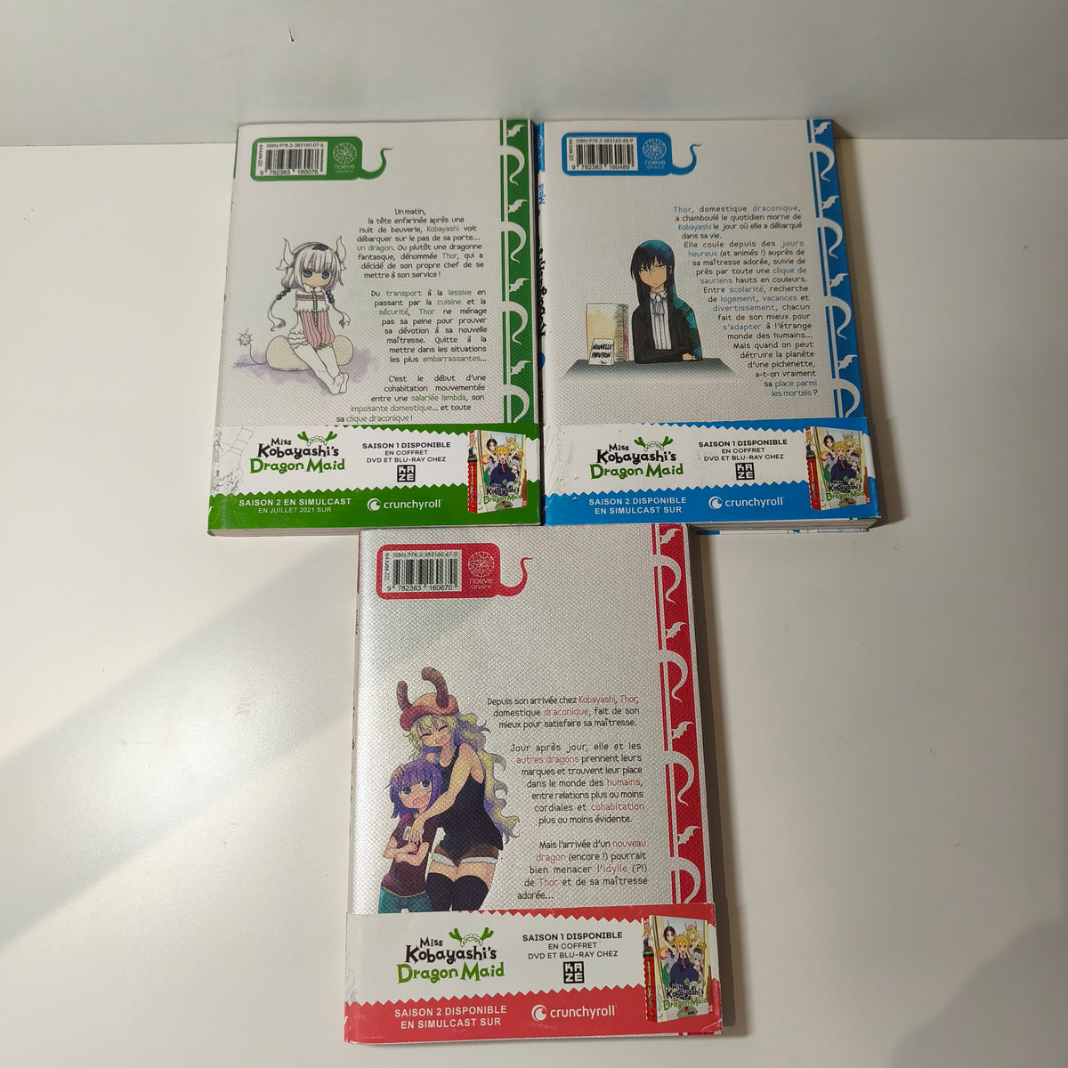 Manga - Miss Kobayashi dragon maid - Tomes 1 à 3