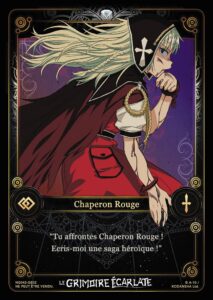 Carte Noeve Grafx - Manga Le grimoire écarlate - NG042-GE02