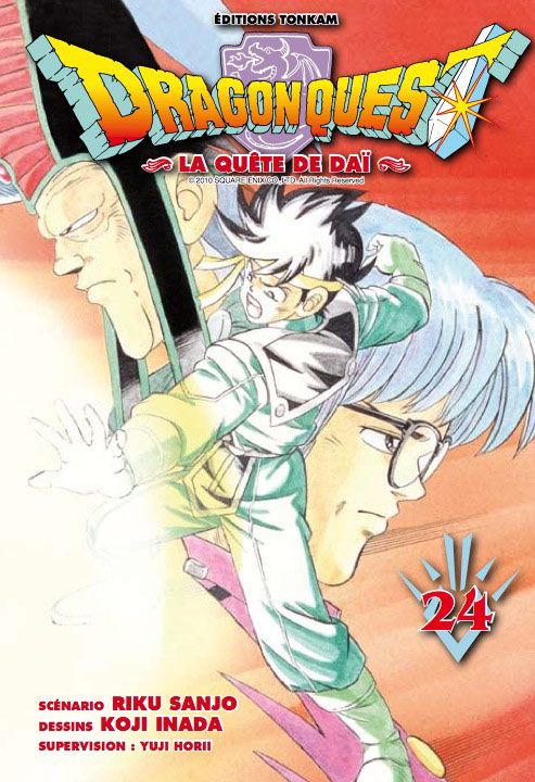 Manga - Dragon quest la quête de Daï - Tome 24
