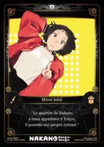 Carte Noeve Grafx - Manga Nakano boogie woogie - NG052-NBW01