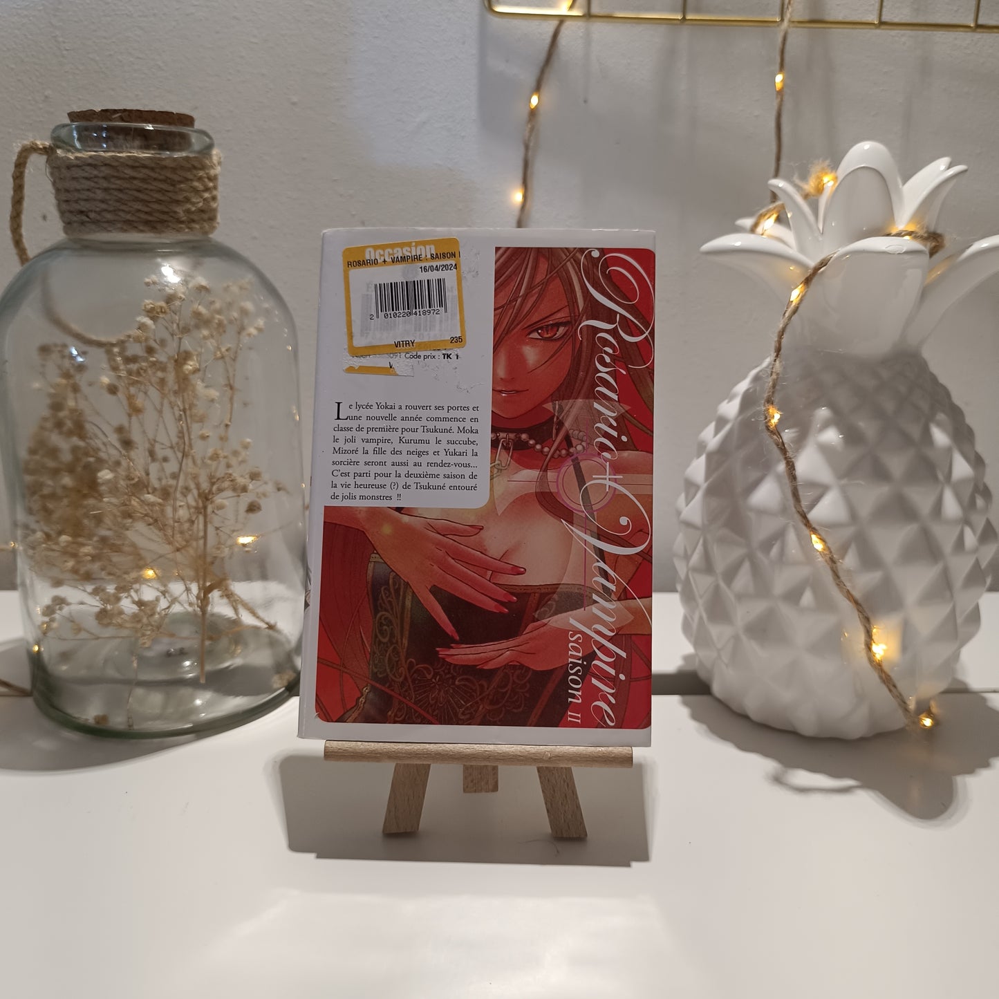 Manga Rosario + vampire saison 2 tome 1