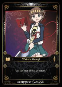 Carte Noeve Grafx - Manga Le grimoire écarlate - NG014-GE01