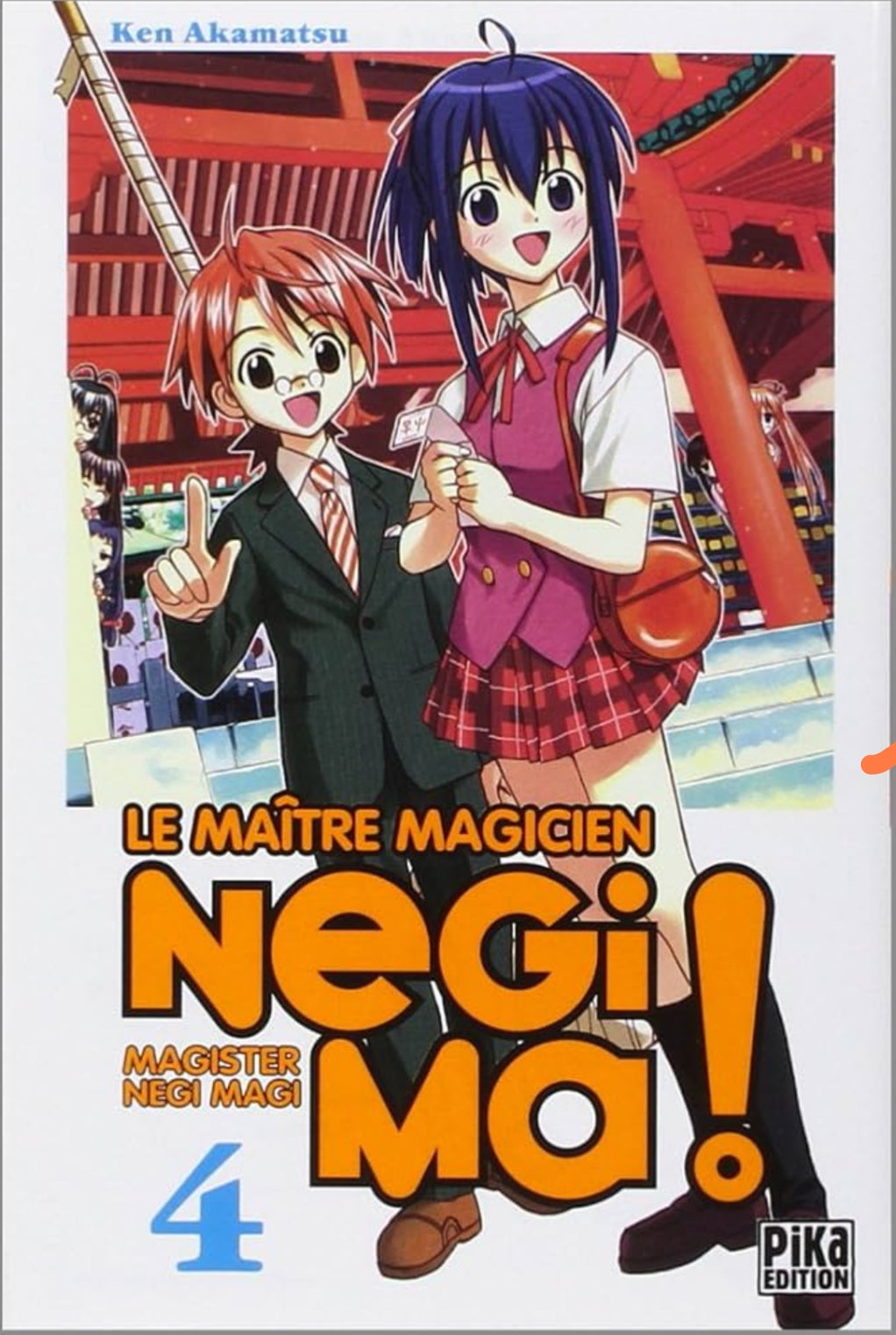 Manga - Negima - Tome 4