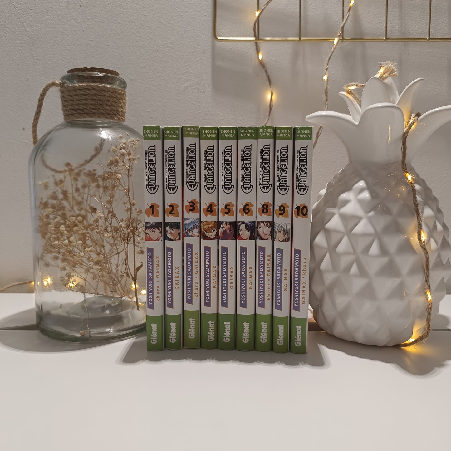 Manga evangelion tomes 1 à 10