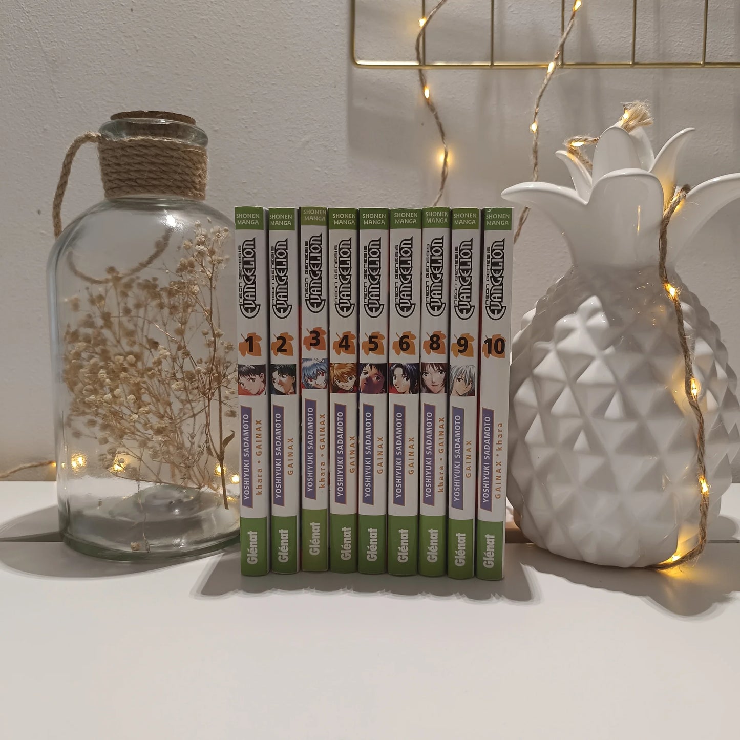 Manga evangelion tomes 1 à 10