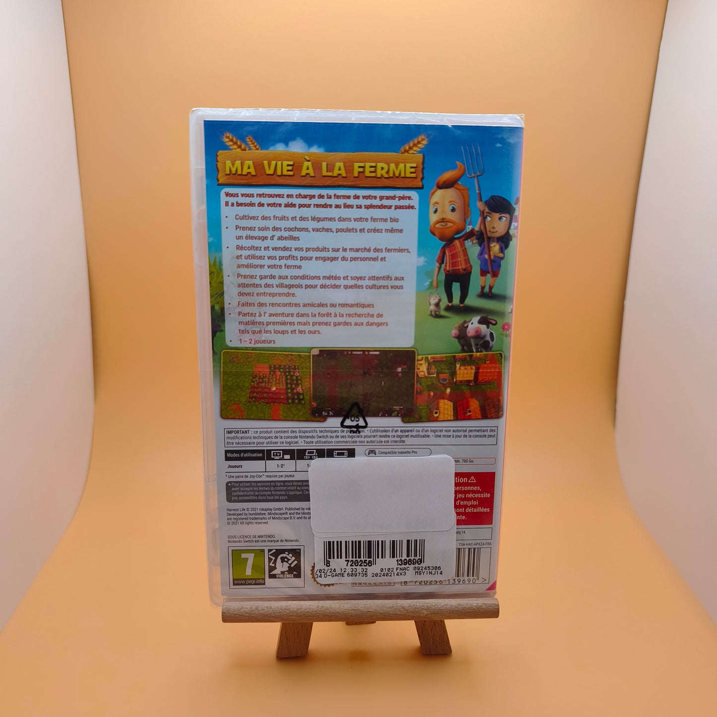 Switch - Jeu ma vie à la ferme (Code de téléchargement )