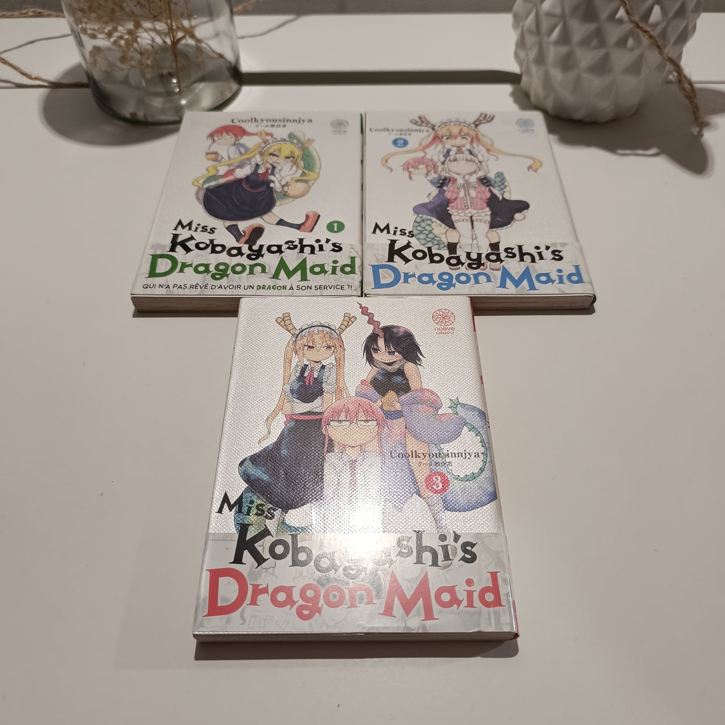 Manga miss Kobayashi dragon maid tomes 1 Ă 3