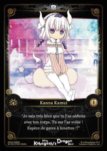 Carte Noeve Grafx - Manga miss Kobayashi dragon maid - NG049-KDM03