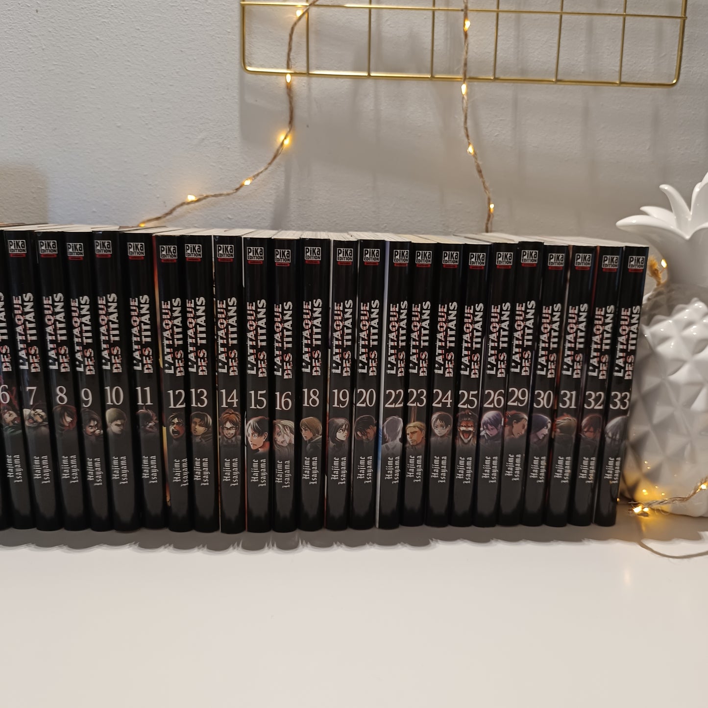 Manga l'attaque des titans 29 volumes ( 29/34 )