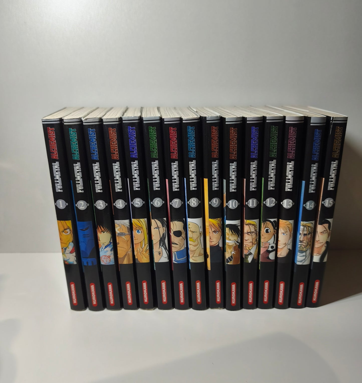 Manga Fullmetal Alchemist tomes 1 à 15