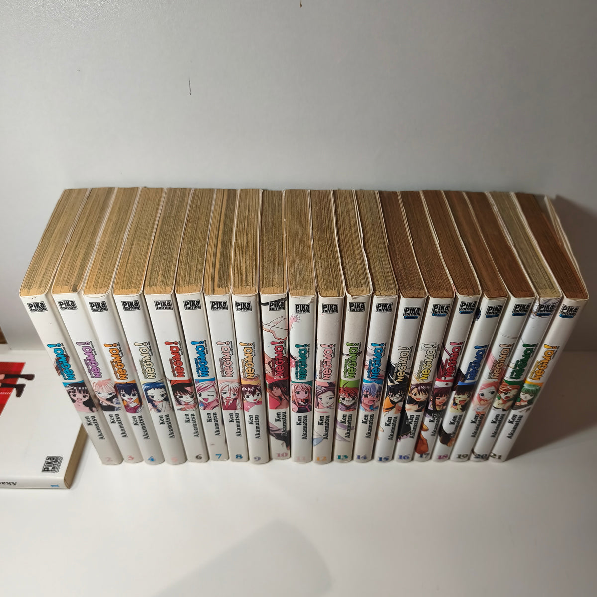 Manga - Negima - Tomes 1 à 21