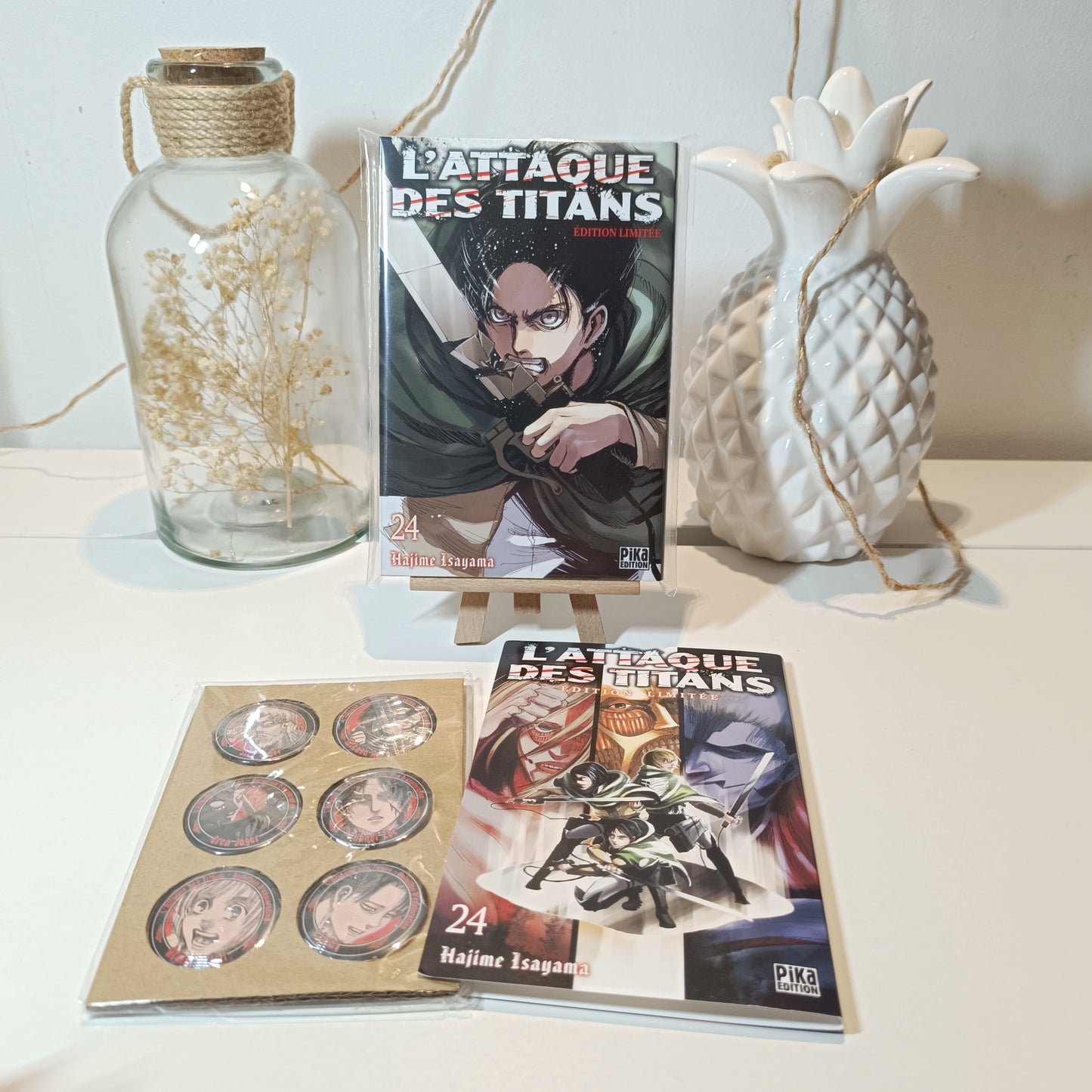 Manga - L'Attaque des Titans - Tome 24 Collector