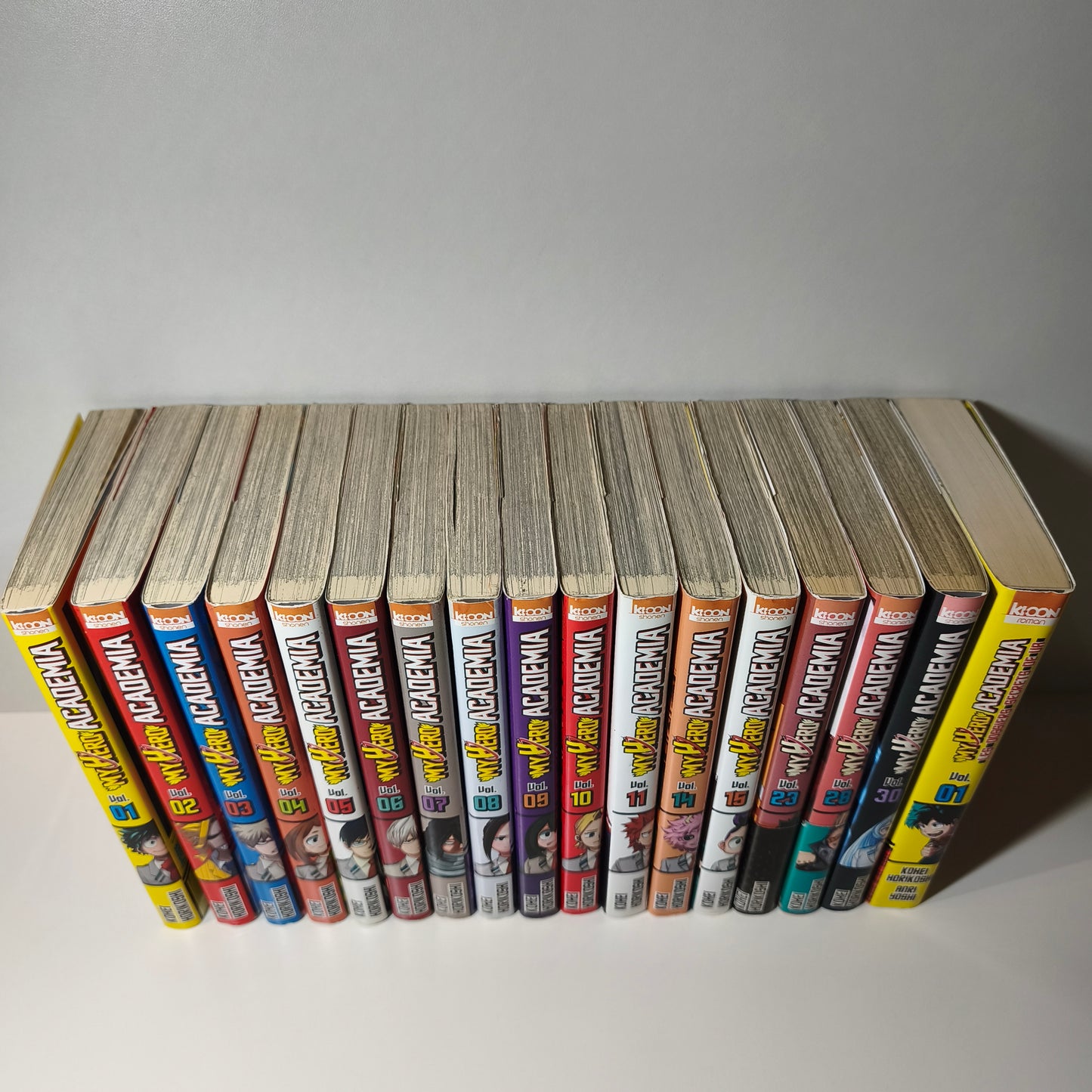 Manga my héro Academia - 16 volumes + 1 hors série