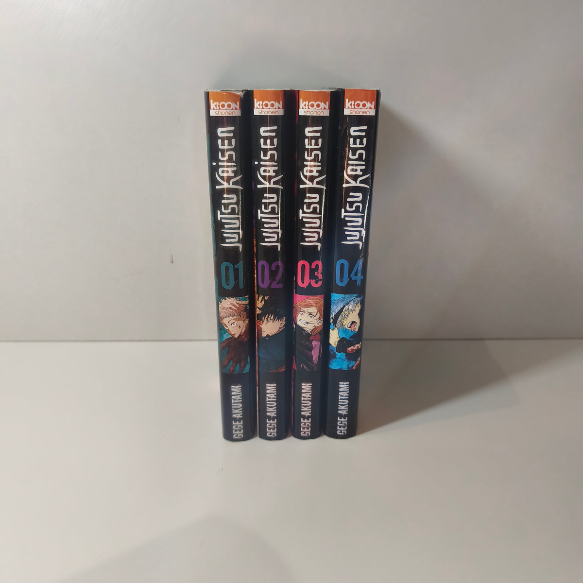 Manga - jujutsu kaisen - Tomes 1 à 4