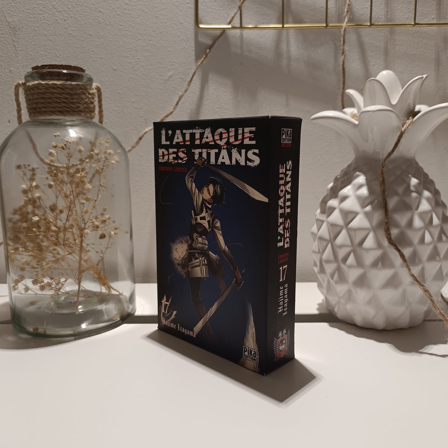 Manga - l'attaque des titans - Tome 17 coffret collector