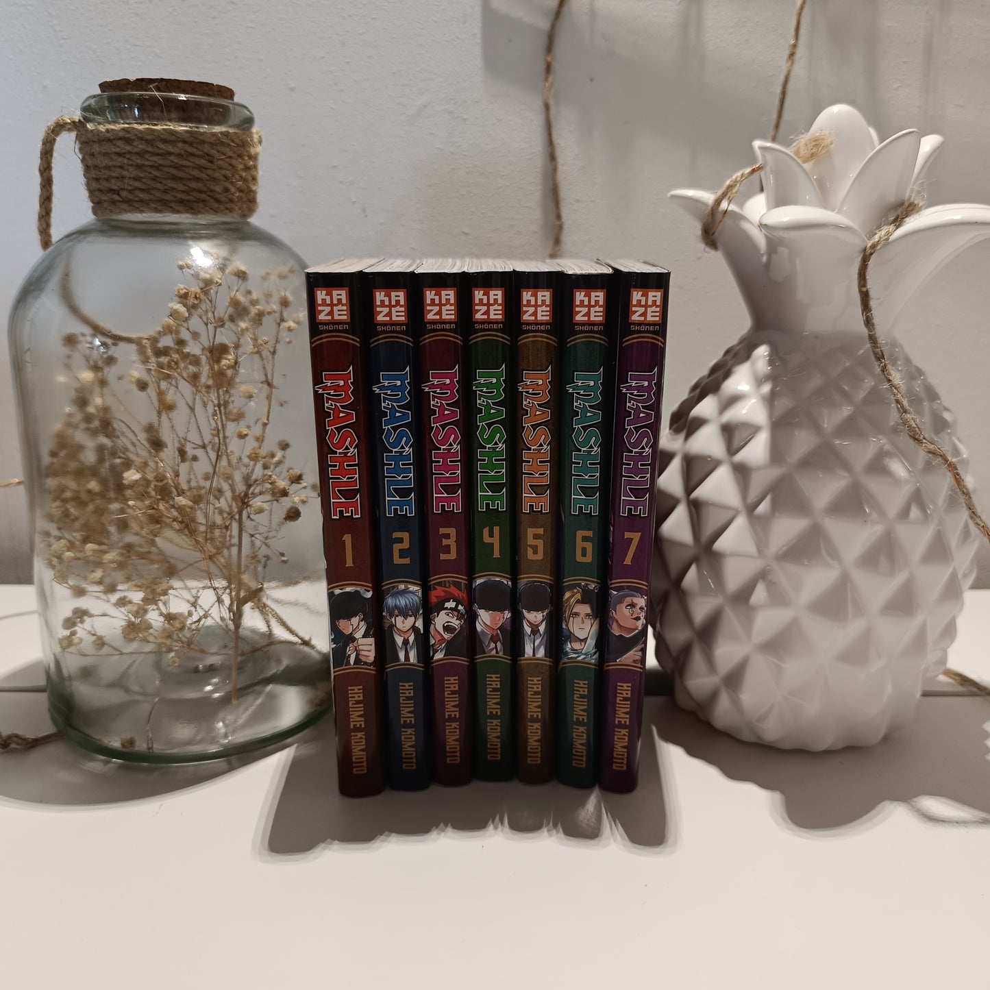 Manga mashle tomes 1 Ă 7