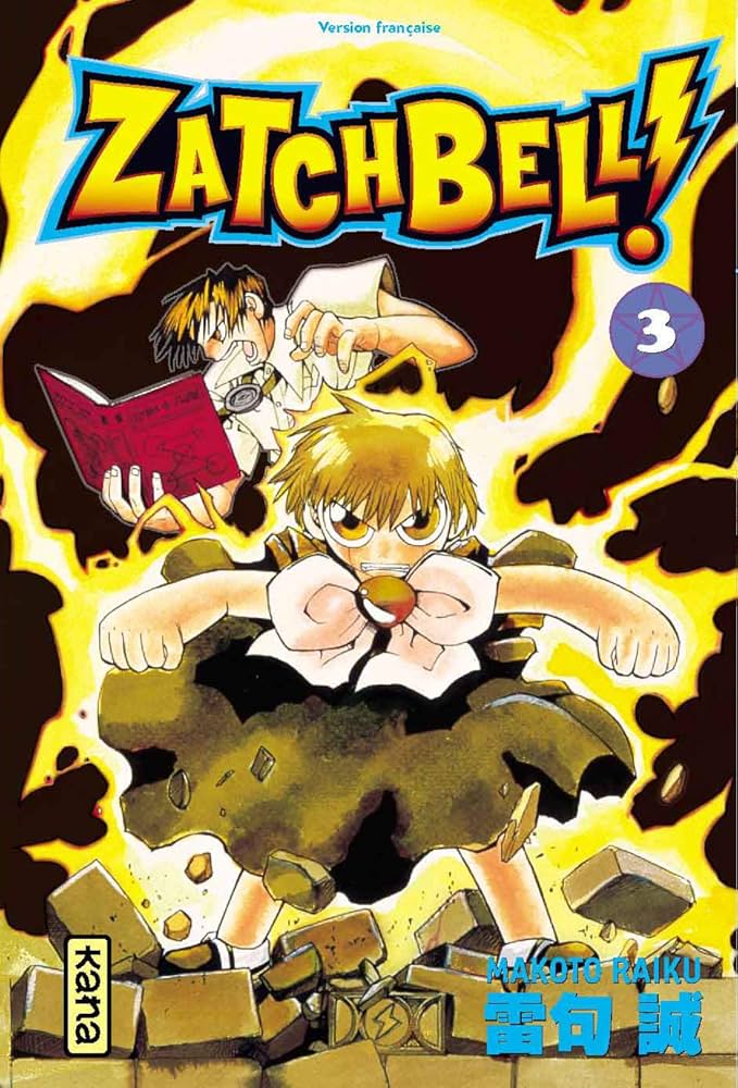 Manga - Zatchbell - Tome 3