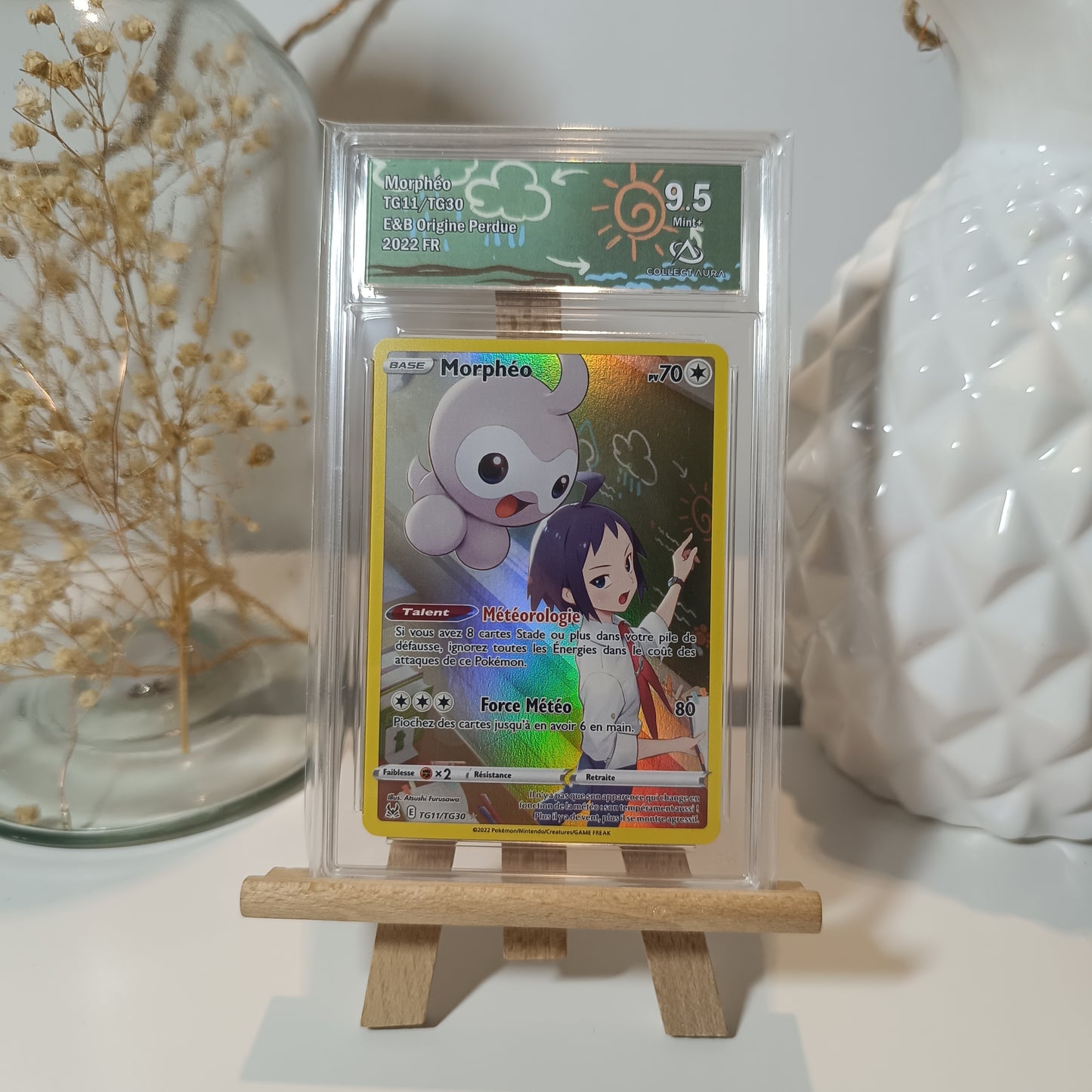 Pokémon - Carte Morphéo origine perdu - Collectaura 9.5 ( Mint+ )