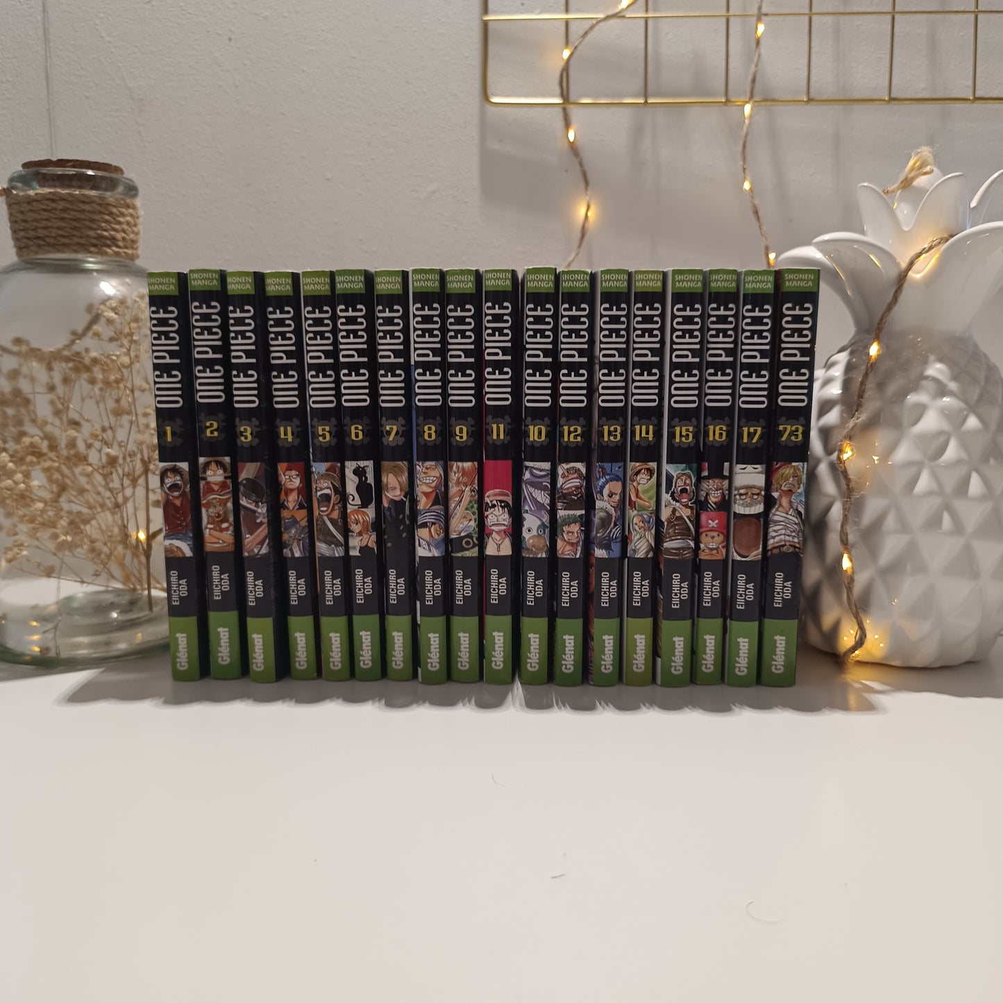 Manga one piece tomes 1 à 17 + le 73