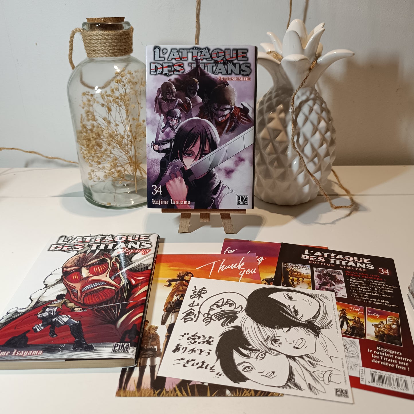 Manga - L'Attaque des Titans - Tome 34 Collector