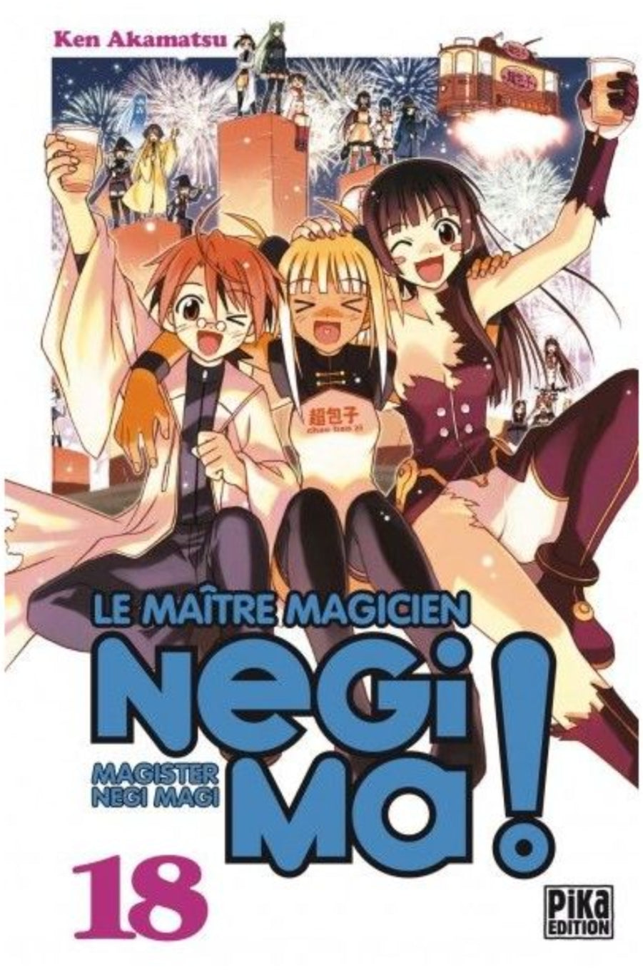 Manga - Negima - Tome 18