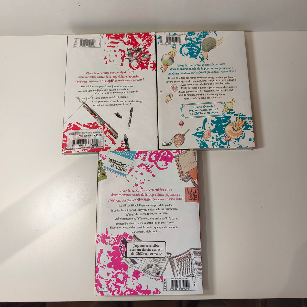 Manga - Bakemonogatari - Tomes 1 à 3
