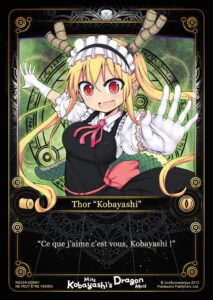 Carte Noeve Grafx - Manga miss Kobayashi dragon maid - NG024-KDM01