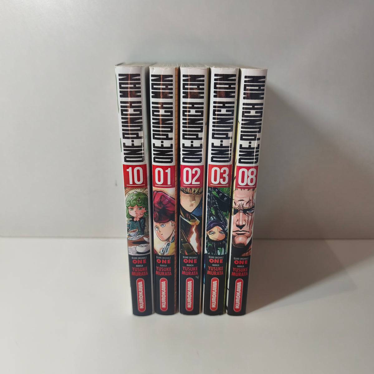 Manga - one punch man - Tomes 1/2/3/8 et 10