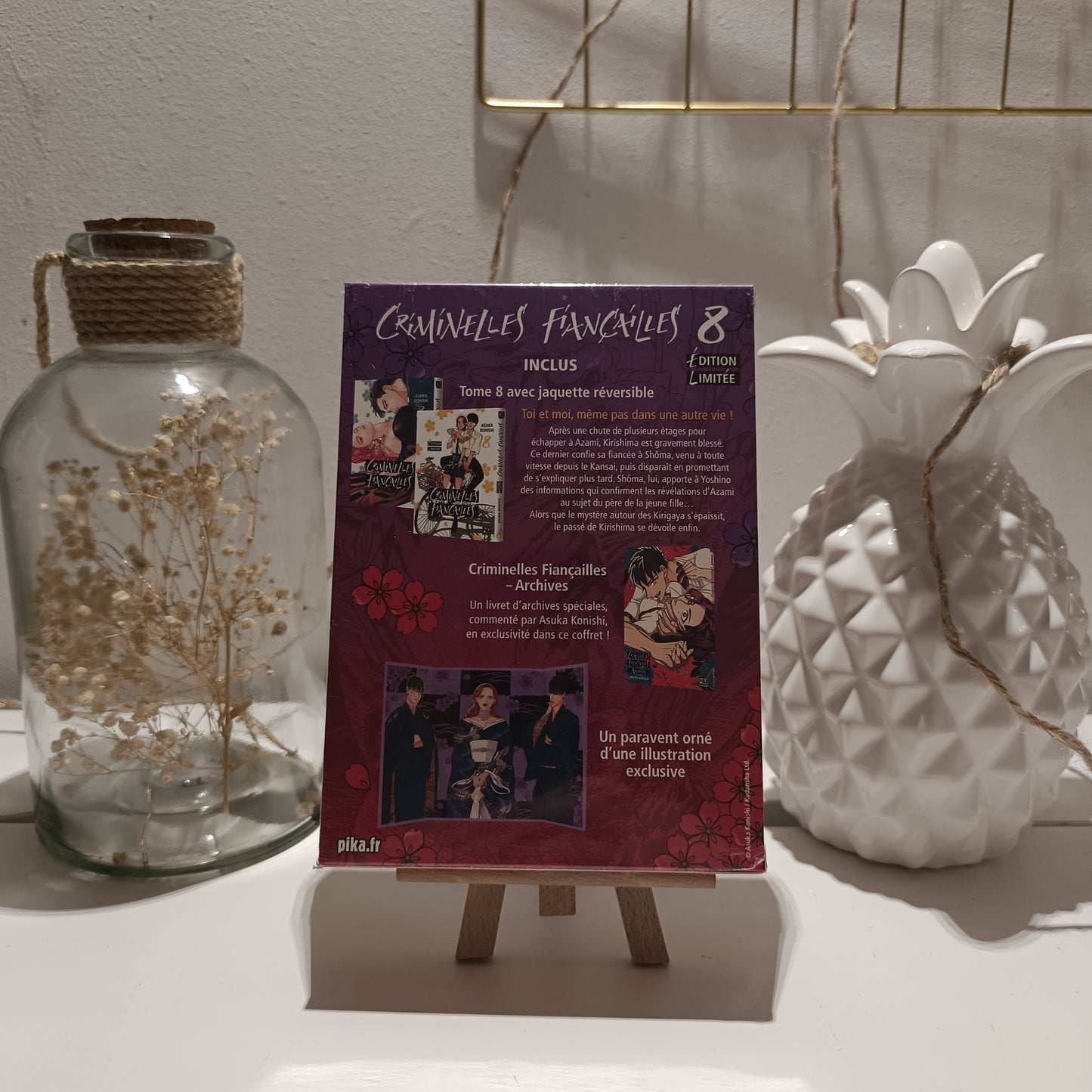 Manga - Criminelles fiançailles - Tome 8 Collector