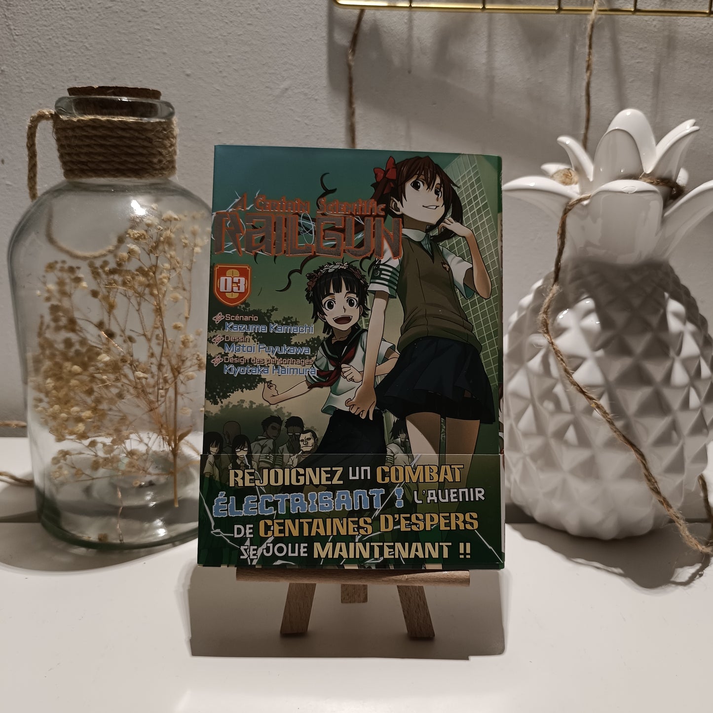 Manga railgun tome 3