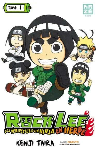 Rock Lee - Les péripéties d'un ninja en herbe. Tome 1